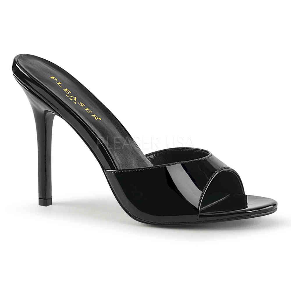 Pleaser - CLASSIQUE01 Mules à talon - Noir Product image